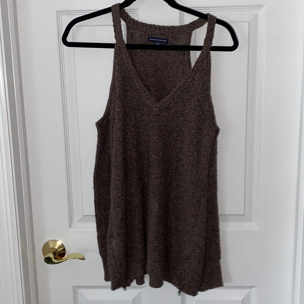 AMERICAN EAGLE cold shoulder sweater